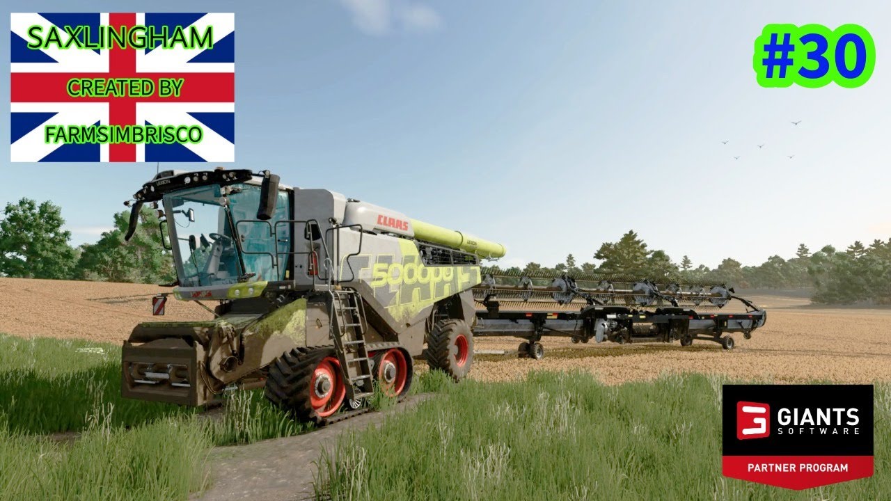 Сколько прицепов в Сакслингеме? Создано в Farmsimbrisco Farming Simulator 25
