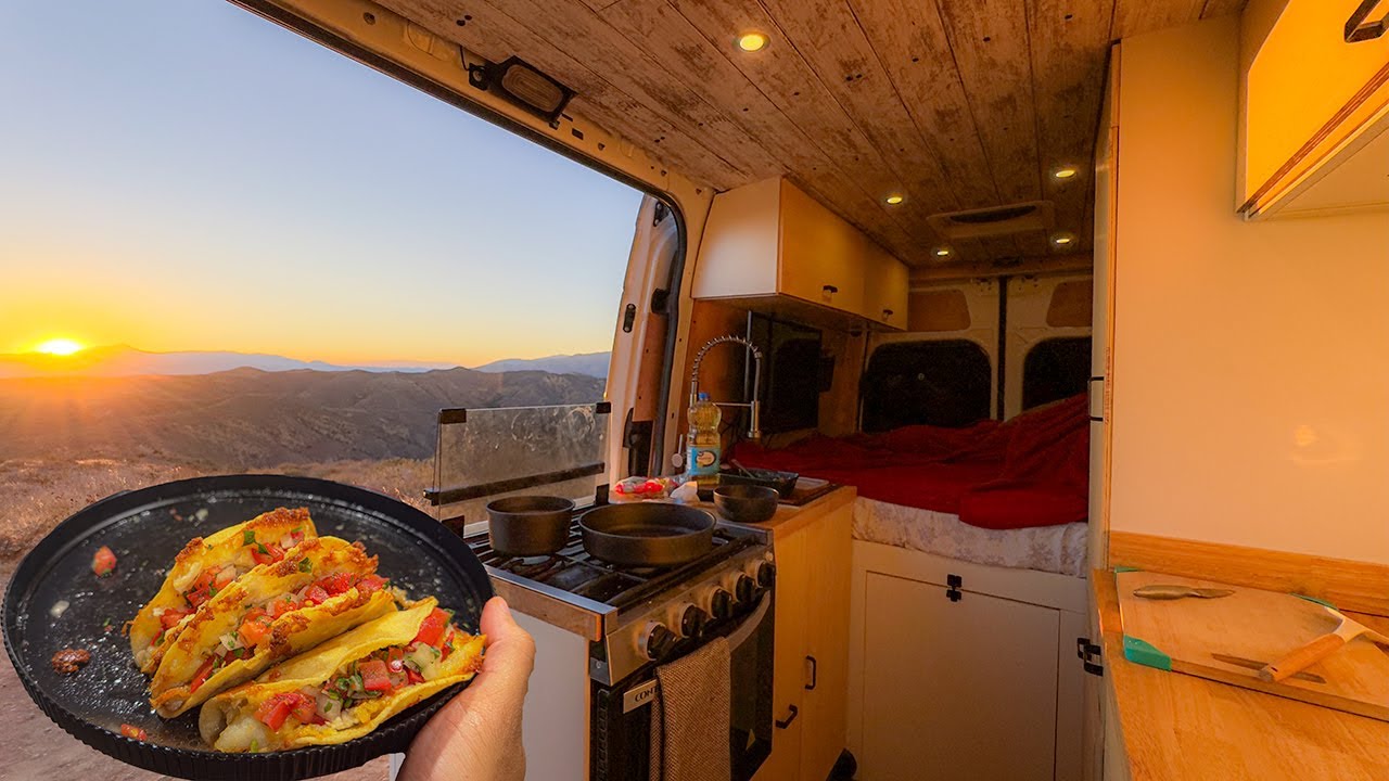 Van Life Dinner with a View | Hilltop Camping & Tacos