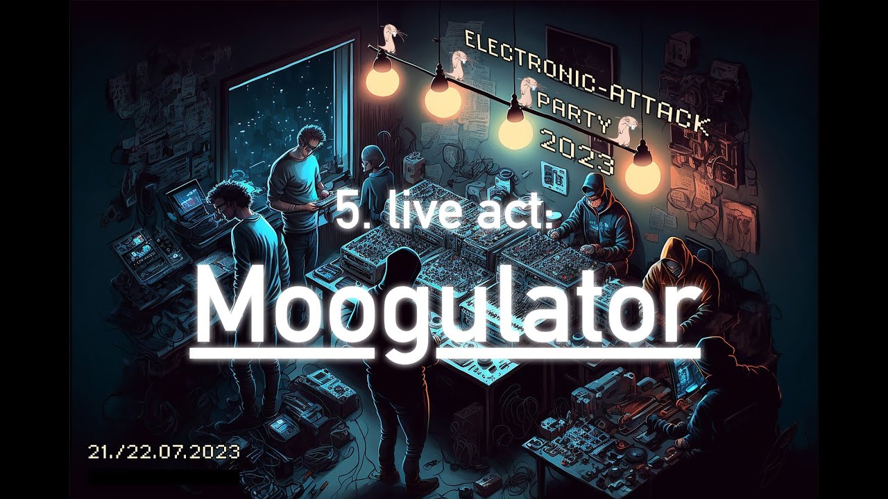 Moogulator - live at EA Party 2023