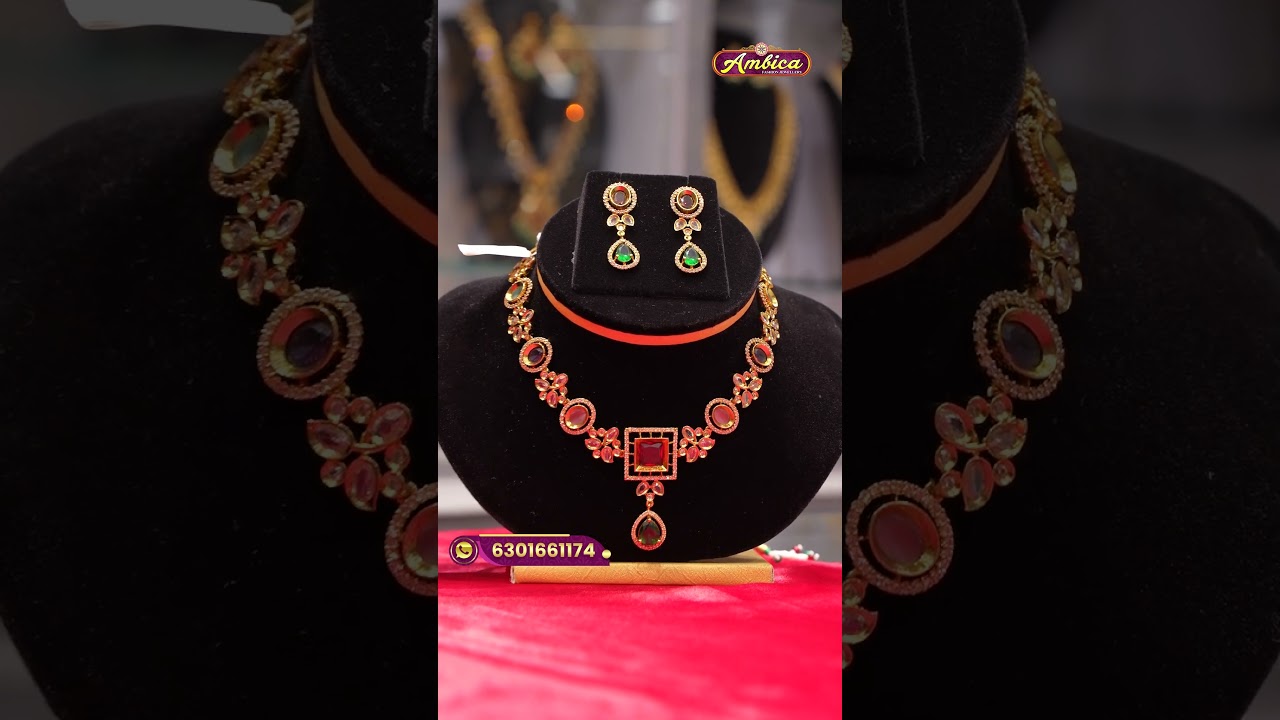 Traditional Mini Harams ✨ | 1Gram Gold Jewellery Collection | Ambica Fashion Jewellery 