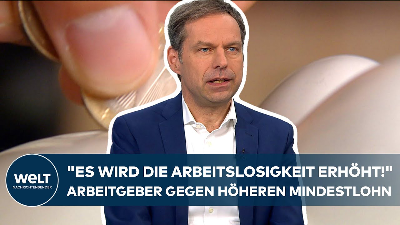 DEUTSCHLAND: Mindestlohn rauf auf 15 Euro? 