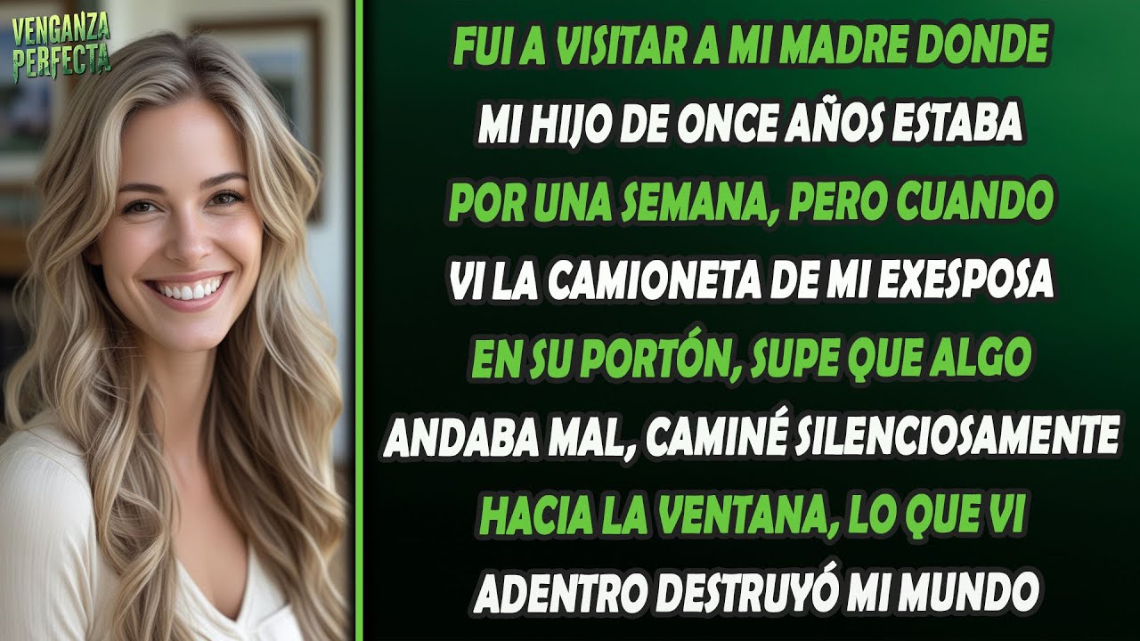 Fui a buscar a mi hijo y me encontré a mi ex en lo de mi mamá. Lo que vi por la ventana me partió ..