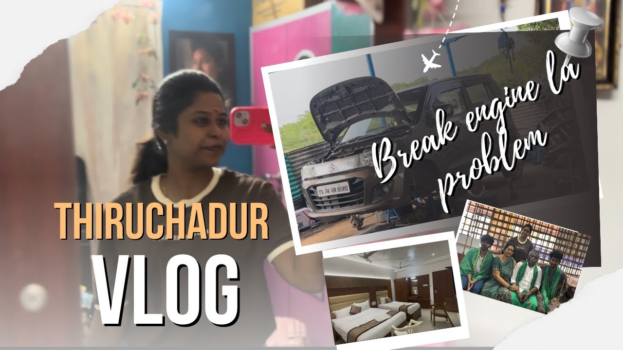 தமிழில்: ✨இவளோ சோதனையா முருகா.....🙏🏻 | Chennai ➡️ Thiruchendur🦚 day 1 😇
