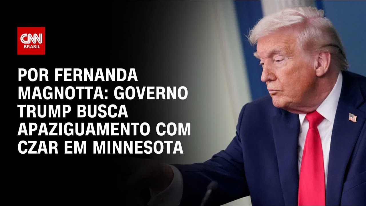 Análise: Governo Trump busca apaziguamento com czar em Minnesota | CNN 360°