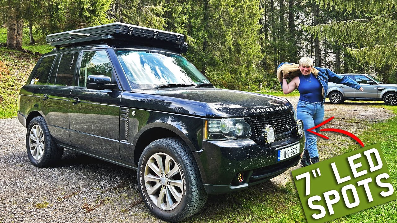 Here's how I added Auxbeam LED Spotlights to my 2011 Range Rover L322 Overlander!