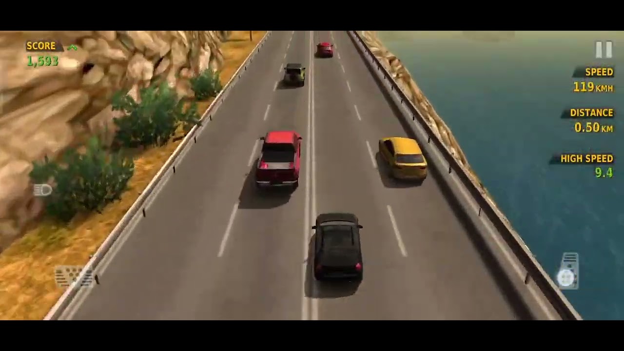 Traffic racer gameplay 