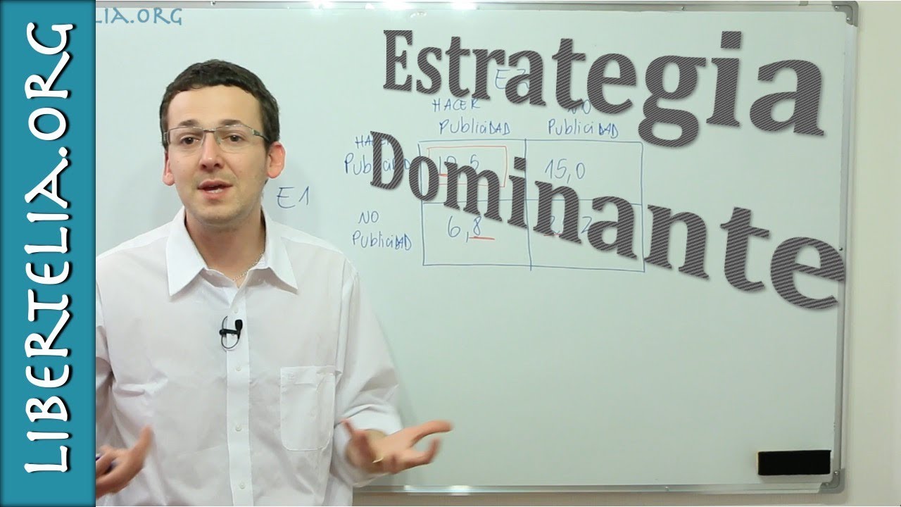 Ejemplo de una estrategia dominante | Teoría de Juegos | Economía | Libertelia