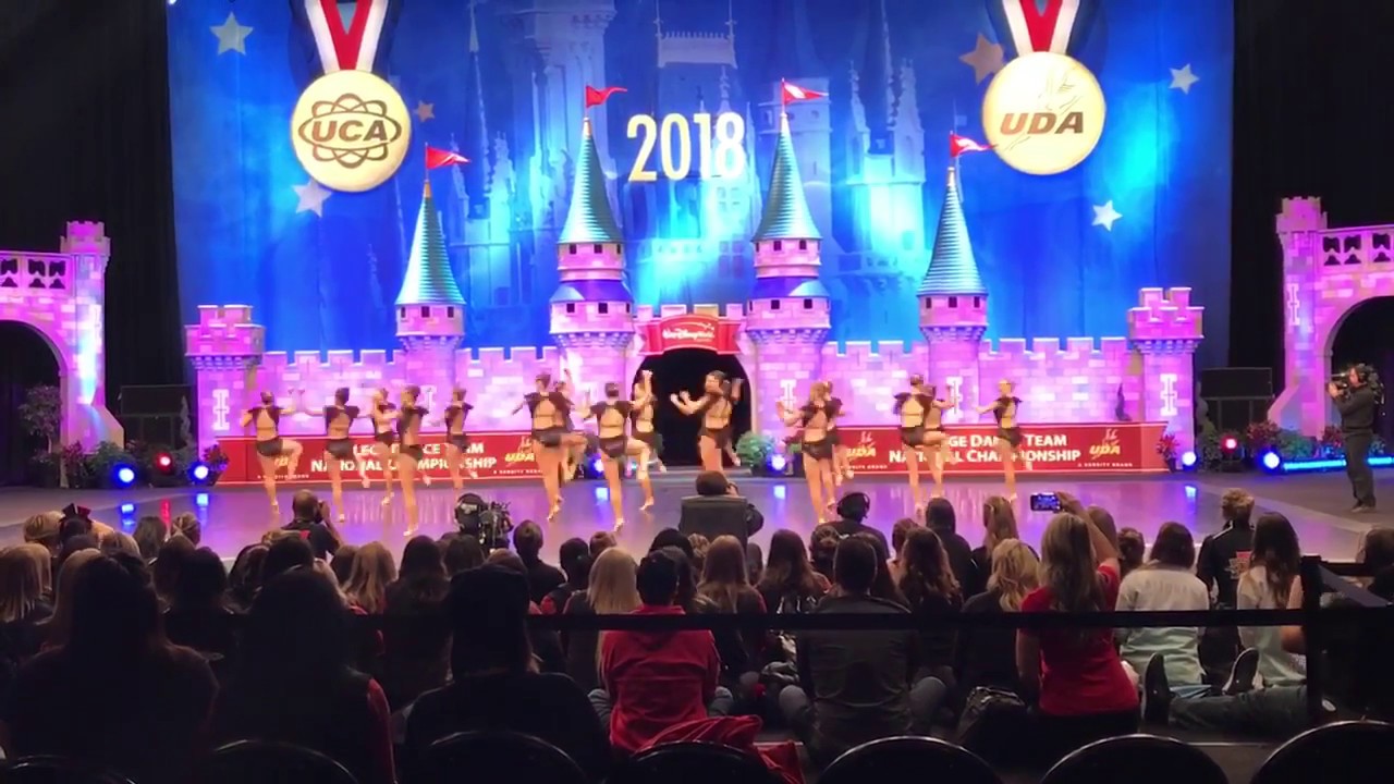 San Diego State University Dance Team 2018 Jazz Nationals