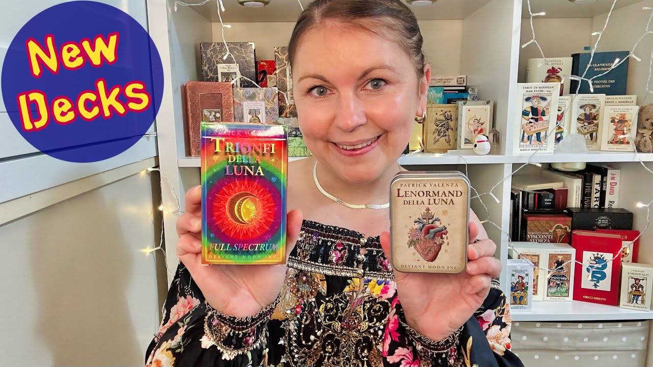 Trionfi della Luna Full Spectrum Tarot & 🌙 Lenormand della Luna by Patrick Valenza