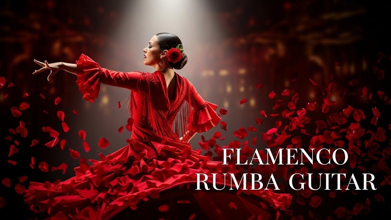 Relaxing Romantic Flamenco Guitar with Gentle Spanish Melody