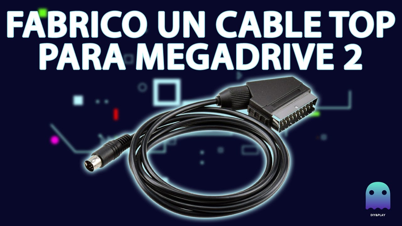 Cable TOP para Megadrive 2, paso a paso.