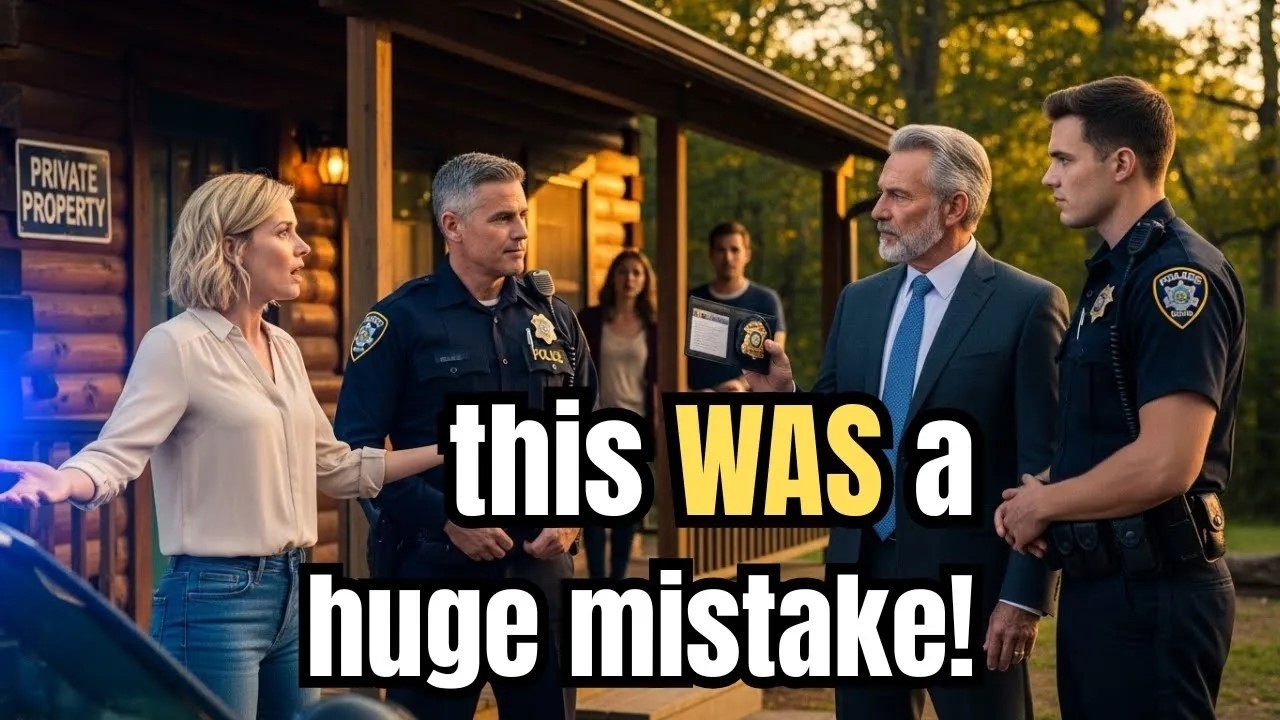 HOA Karen Called 911 After I Slept at My Own Cabin - Then Froze When She Found Out Who I Am!