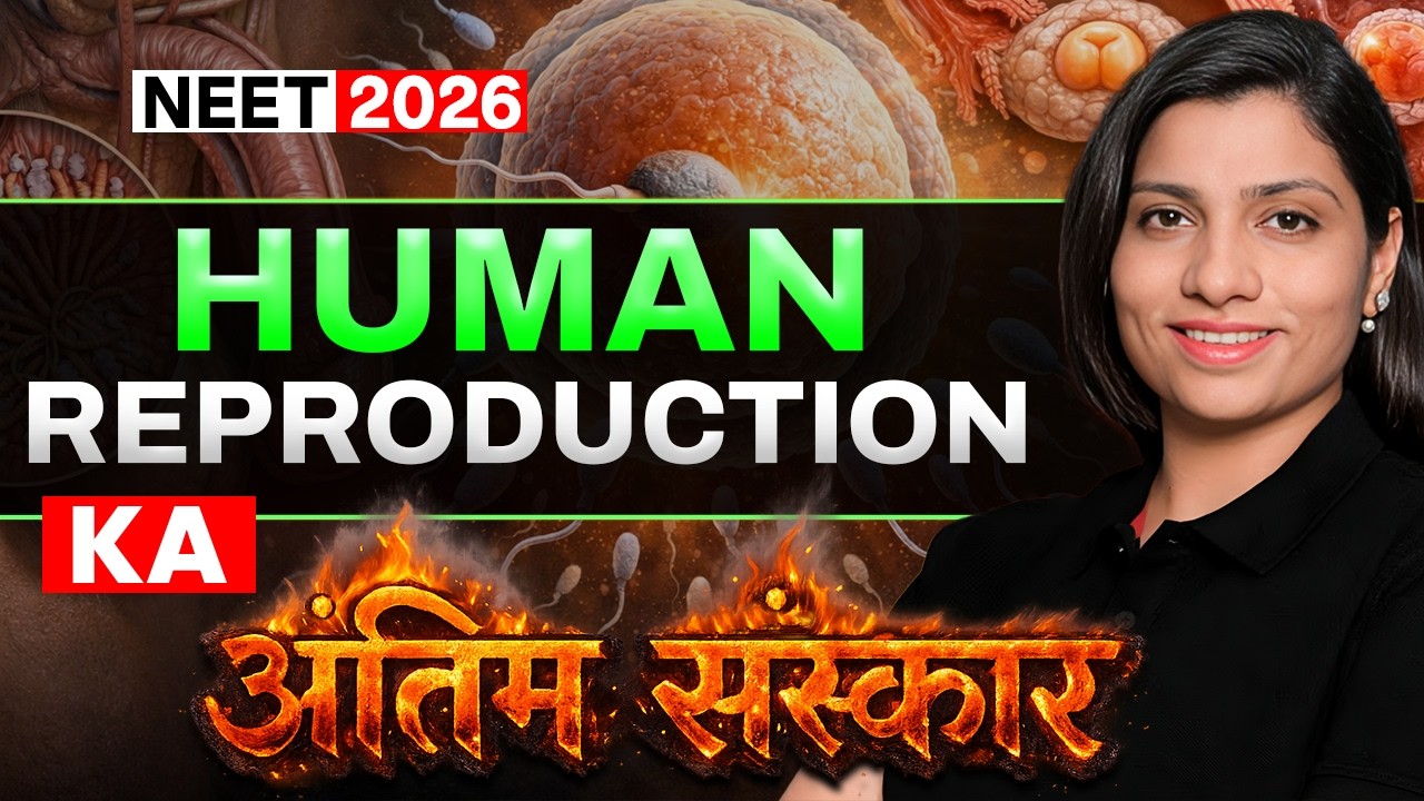 Human Reproduction - Last Hope Revision | Ritu Rattewal | #neet2026 #neet
