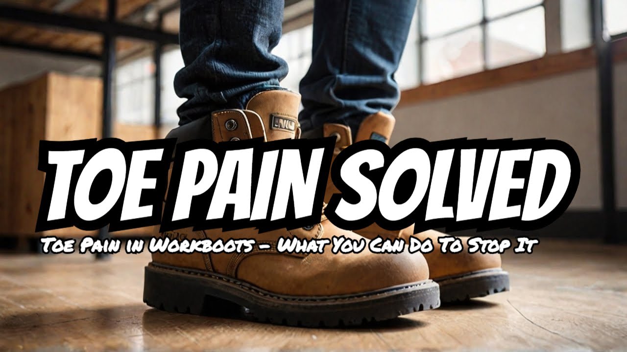 Why Your Work Boots Make Your Toes HURT and How to Fix it?