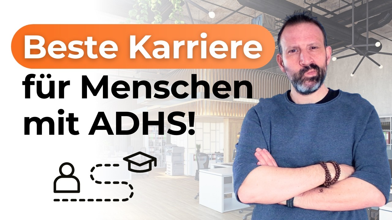 Die beste Karriere mit ADHS! Was ist der richtige Beruf?