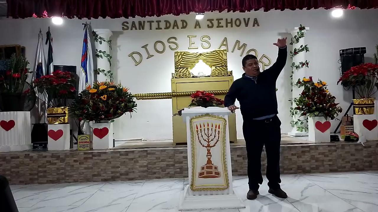 Pastor Isaac Casasola Gómez. Tema: 