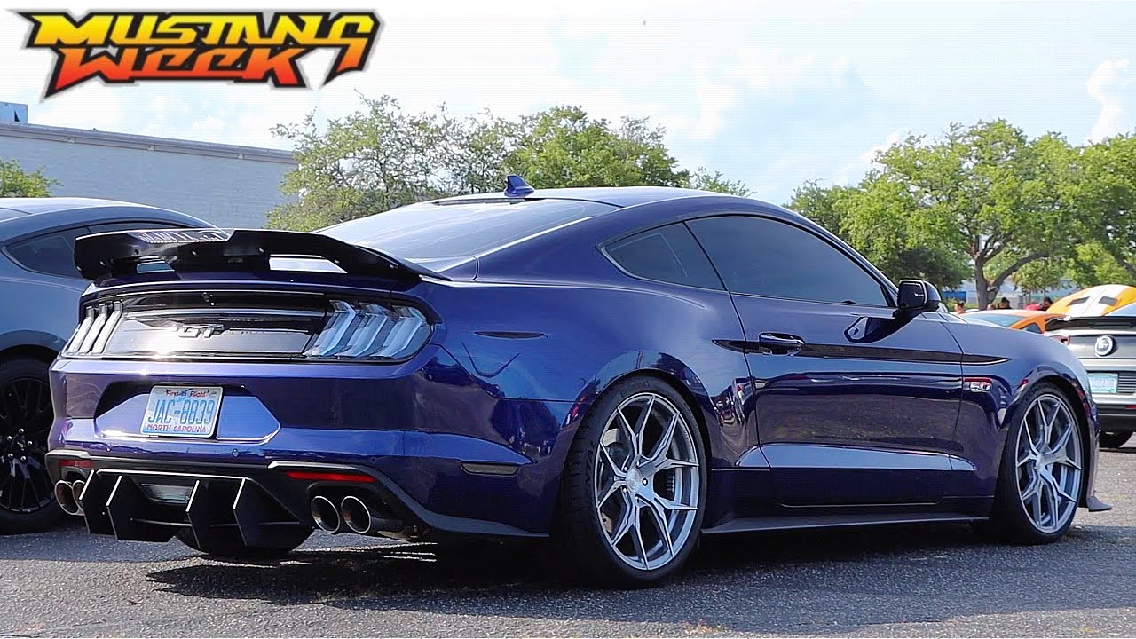 Mustang Week 2022 Kick-Off Party Walk Around