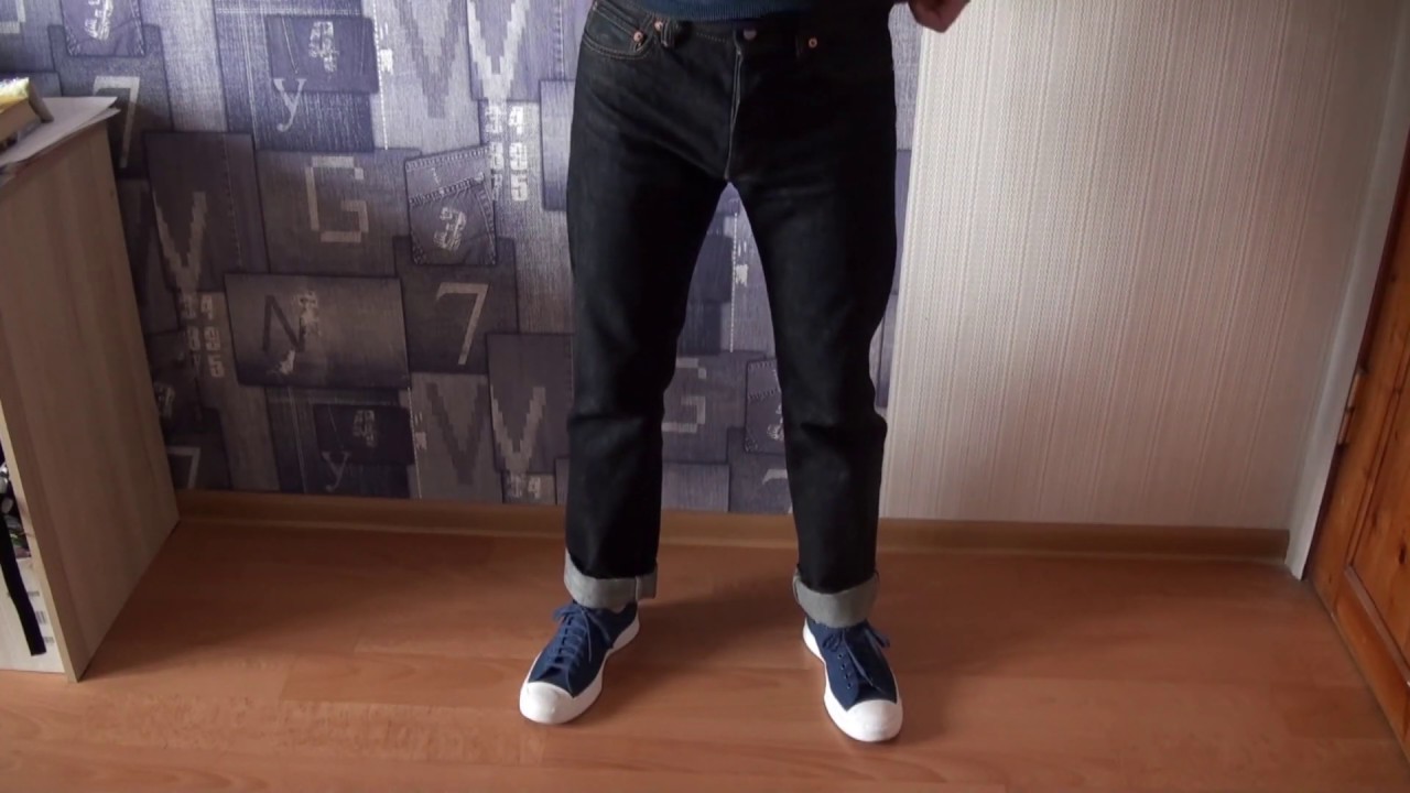 MOMOTARO JEANS GOING TO BATTLE LABEL 0705SP OW 15.7OZ (half a year is not frequent wearing)