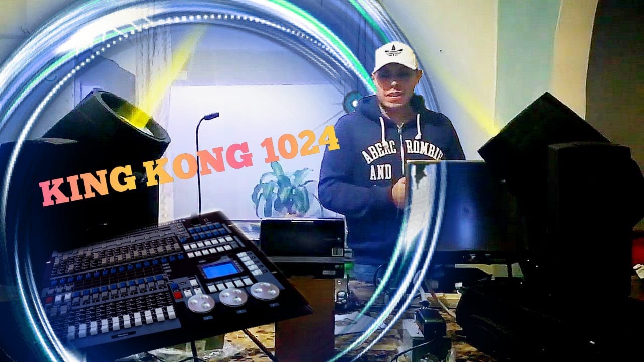 KING KONG 1024 CONSOLA PARA ILUMINACIÓN//2 UNIVERSOS, COMO USARLA DESDE CERO