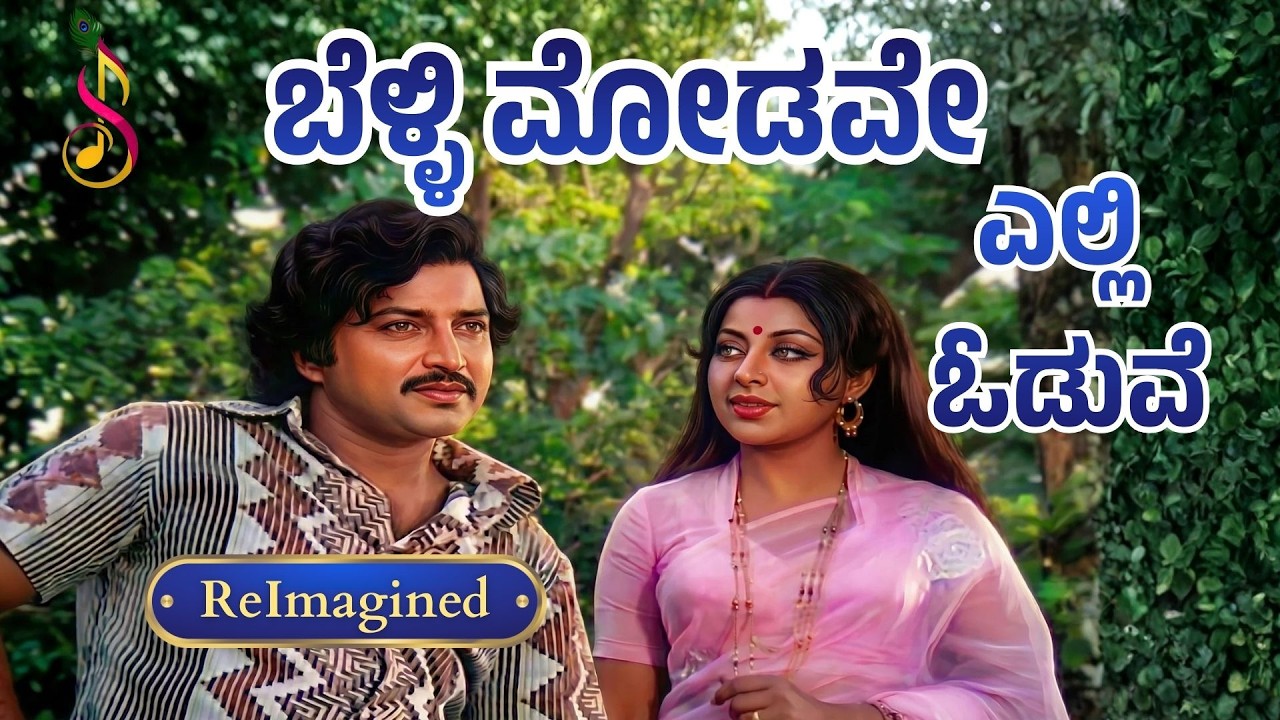 ಬೆಳ್ಳಿ ಮೋಡವೇ ಎಲ್ಲಿ ಓಡುವೆ | ವಸಂತಲಕ್ಷ್ಮಿ| ವಿಷ್ಣುವರ್ಧನ್, ಮಂಜುಳಾ | ReImagined Romantic Fusion
