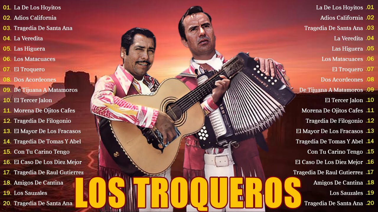 Los Troqueros 20 Autenticos Exitos Album Original