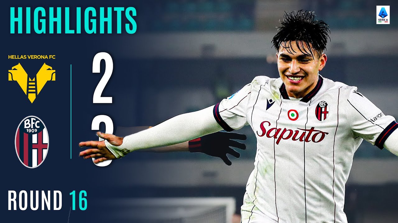 VERONA-BOLOGNA 2-3 | HIGHLIGHTS | Rossobl&ugrave; Edge Five-Goal Thriller! | Serie A 2025/26