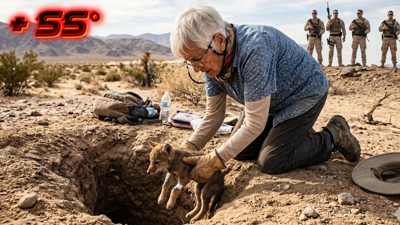 The Widow Found a Baby Jackal Trapped Between Rocks… What Came Next Was Tense