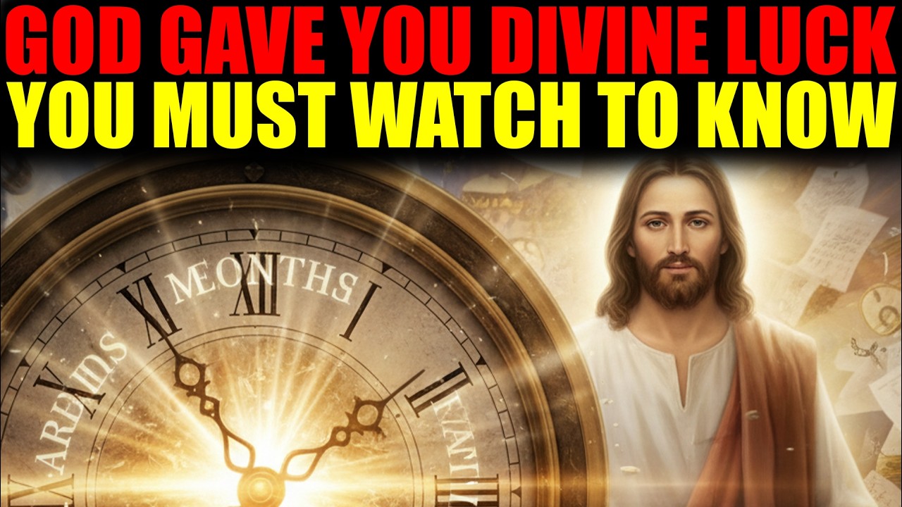 God Just Gave You DIVINE LUCK - 10 YEARS of Luck in 10 MONTHS