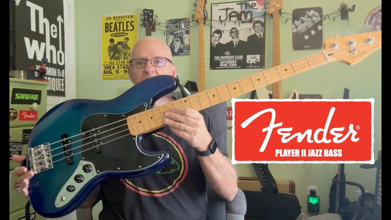 Краткий обзор Fender Player II Jazz Bass