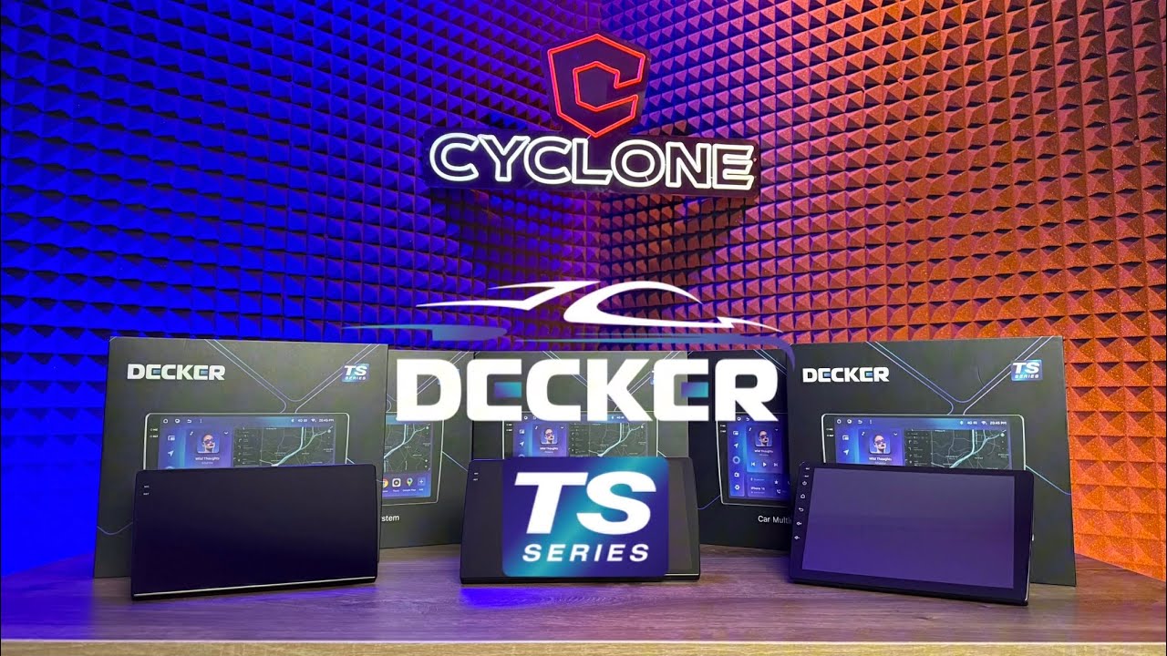 Нові магнітоли DECKER series TS