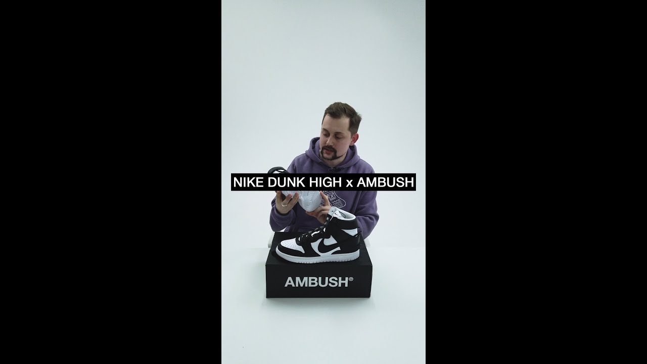 Обзор на Nike Dunk High x Ambush