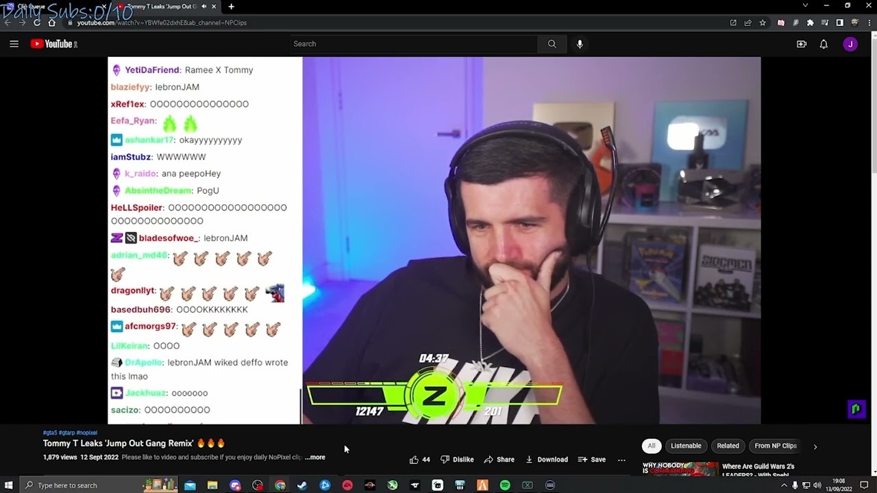 JAY REACTS TO TOMMY T X BIG TOE AND JUMP OUT GANG REMIX NoPixel GTA RP