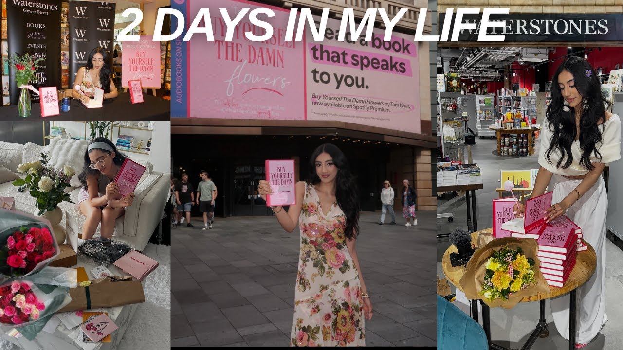 2 days in my life | meeting you all, book signings, comfort zones & confidence growth!