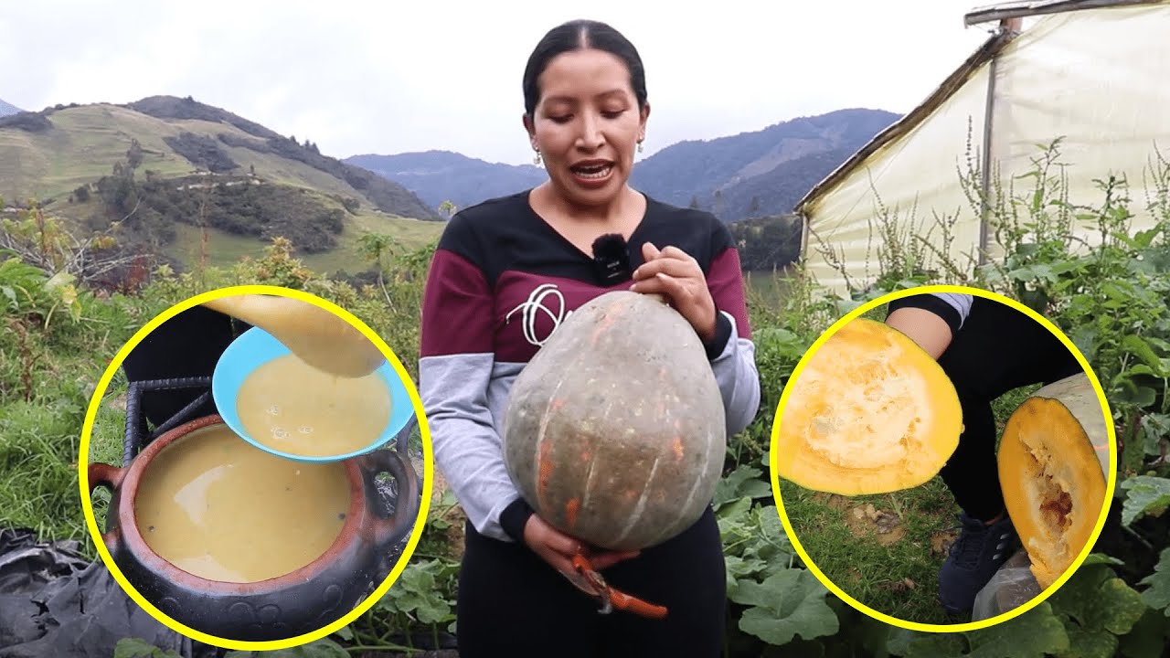 Como preparar una deliciosa Colada de Zapallo.