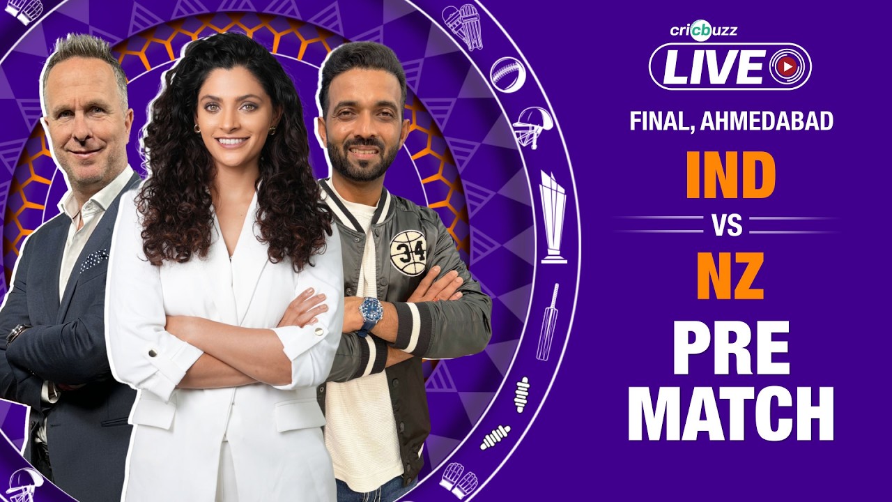 Cricbuzz Live: New Zealand opt to field | India UNCHANGED for T20 WC final | NZ make one change
