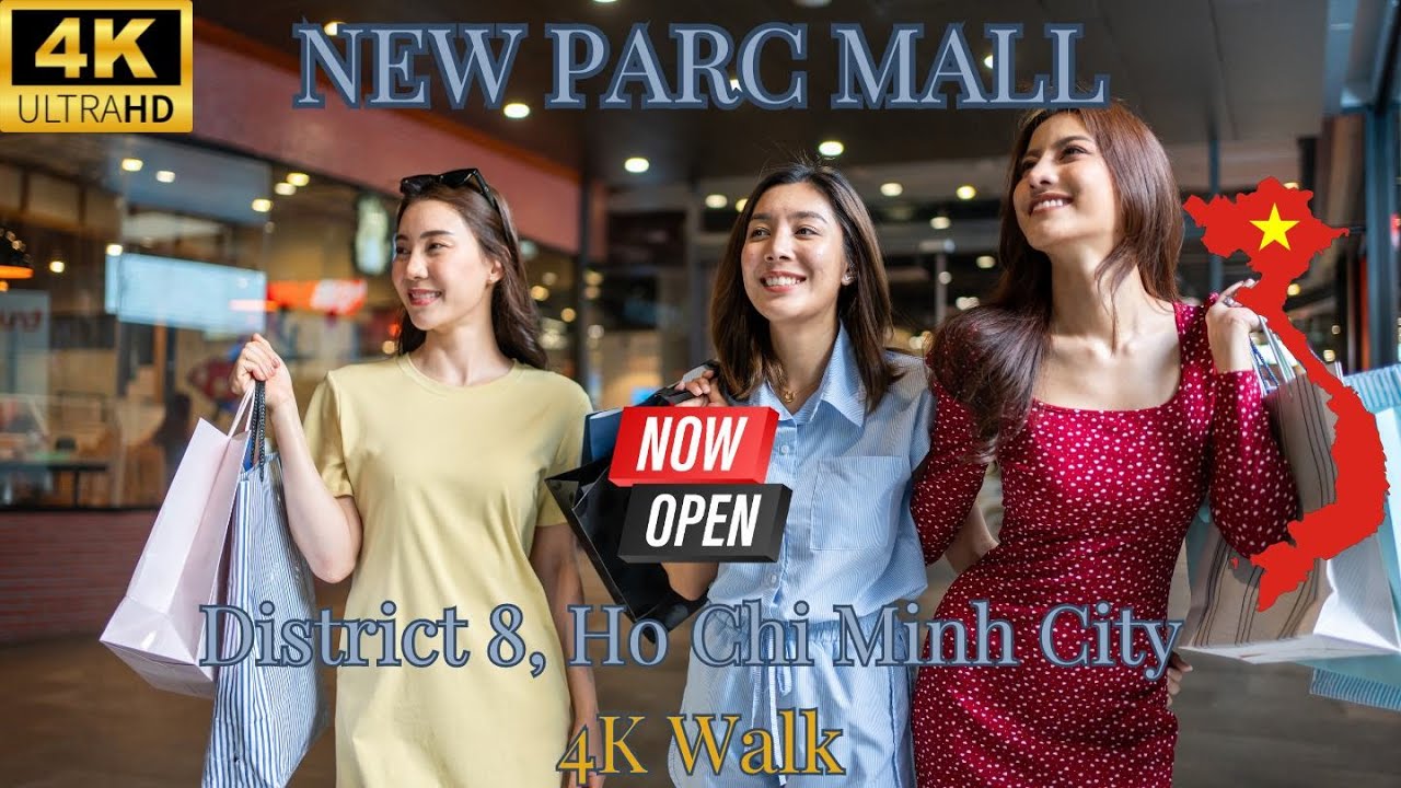 Discover New Parc Mall District 8, Ho Chi Minh City | Tham Quan PARC MALL - TTTM Đầu Tiên Ở Quận 8
