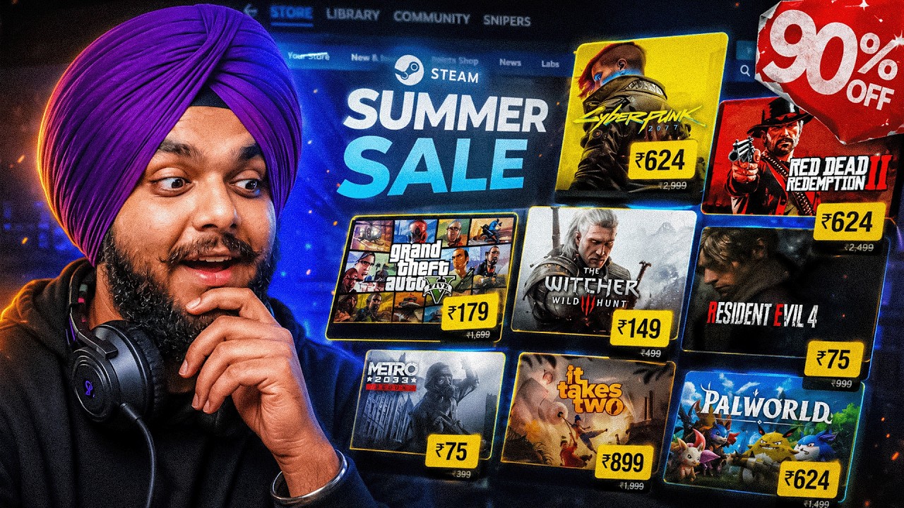 The BEST Steam Summer Sale Deals of 2026 (Don&rsquo;t Miss These!) 😱🔥😍