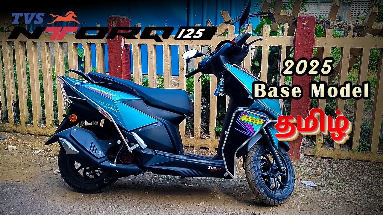 TVS Ntorq 125 Base Model Review in Tamil | 2025 BS6 Scooter | Price, Mileage, Features #2025ntorq