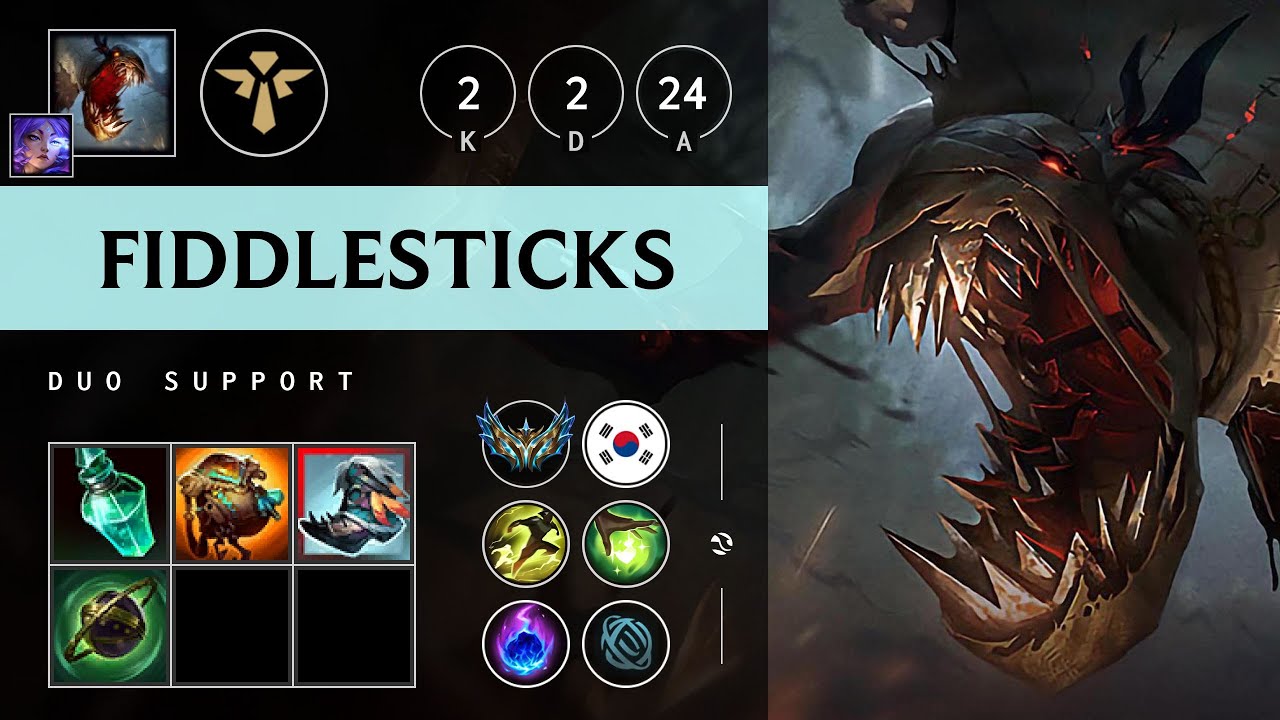 Fiddlesticks Support vs Rammus - KR Challenger Patch 25.20
