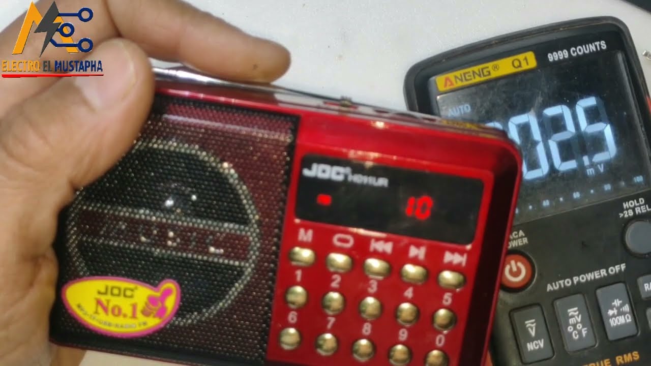 🤩😍 إصلاح راديو JOC H011UR بطريقة بسيطة جدا 😯😍🥰