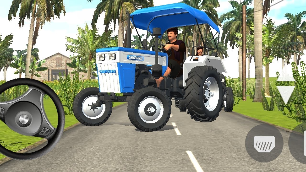 Swaraj tractor 🚜 driving 3d game 🎮 // indian tractor 🚜 driving 3d #gaming #farming 