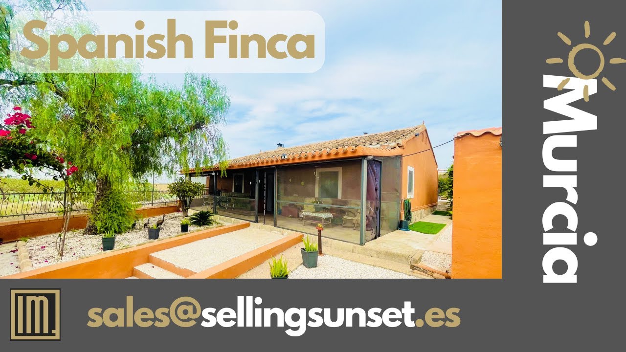 Selling Sunset Spain - Upgraded Spanish Finca in Murcia - 225,000euros