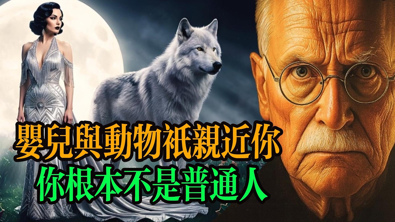 婴儿与动物只亲近你？不是巧合，是你灵魂藏着顶级天赋，荣格心理学：你根本不是普通人！#心理学 #心理 #心理學 #荣格心理学
