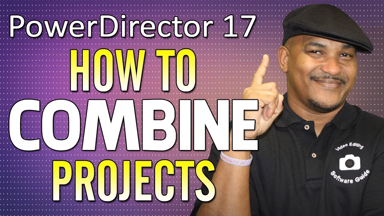 How To Combine Projects using Nested Projects | PowerDirector