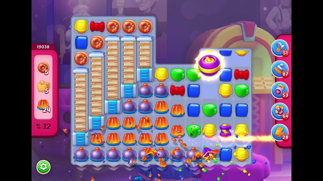 HomeScapes Level 19038 no boosters 