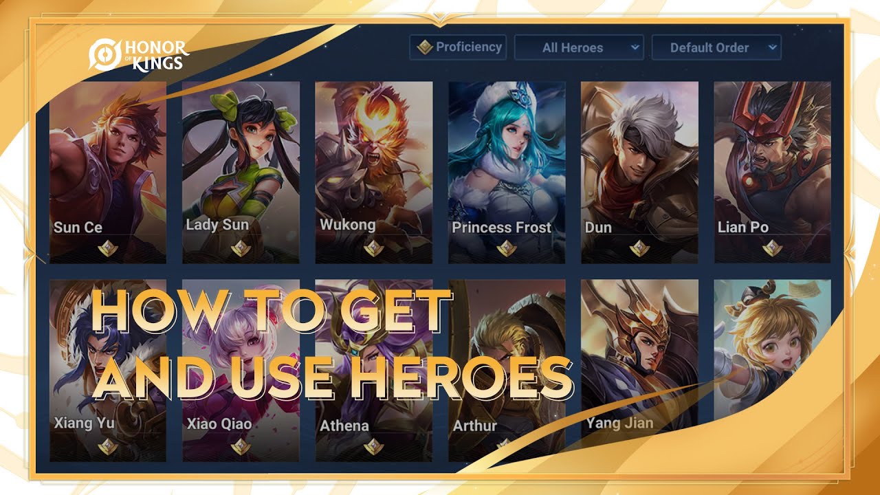 Honor of Kings Tutorial: How to Get and Use Heroes