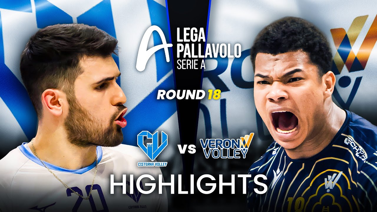 Verona vs Cisterna | Highlights | Italian Volleyball League 2026