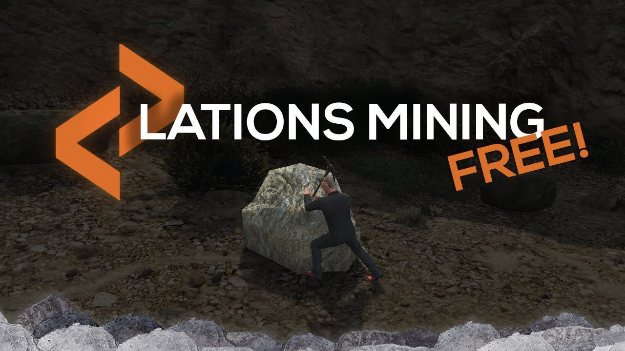 FiveM Mining Script FREE [ESX/QB/QBox/Ox] | Lation Scripts