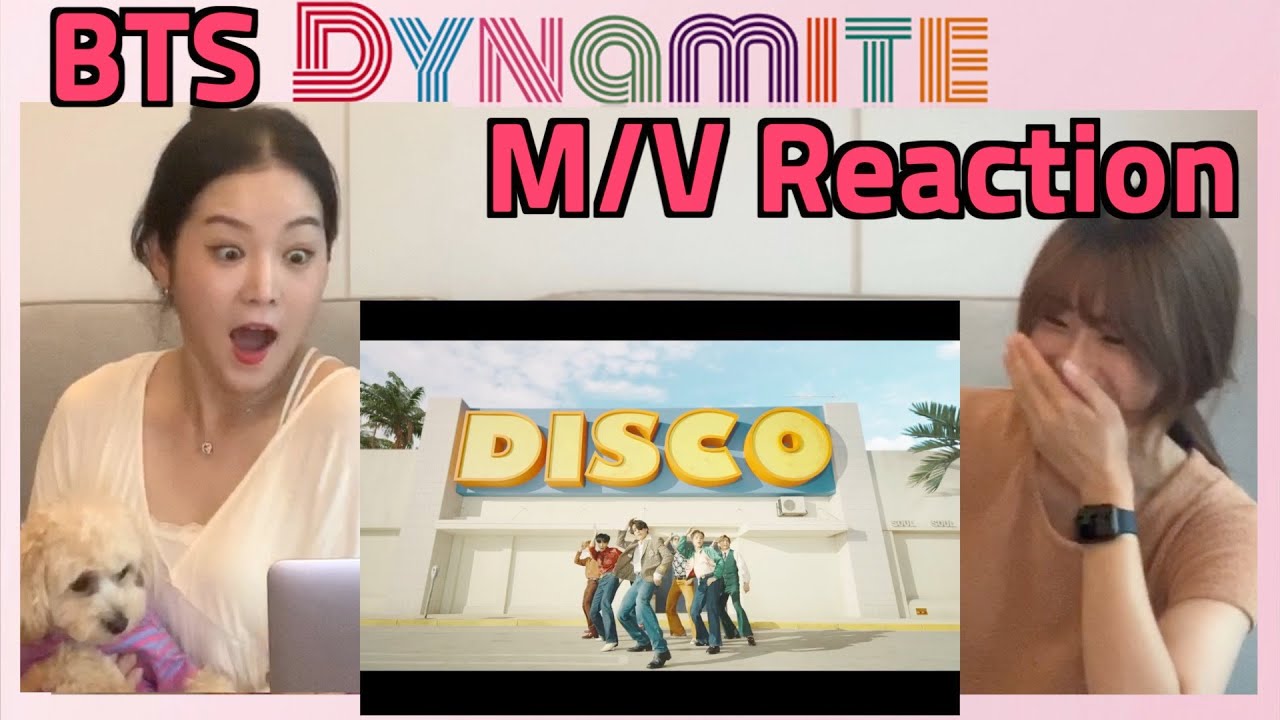 BTS(방탄소년단) - 'Dynamite' M/V Reaction (다이너마이트 뮤비 리액션)