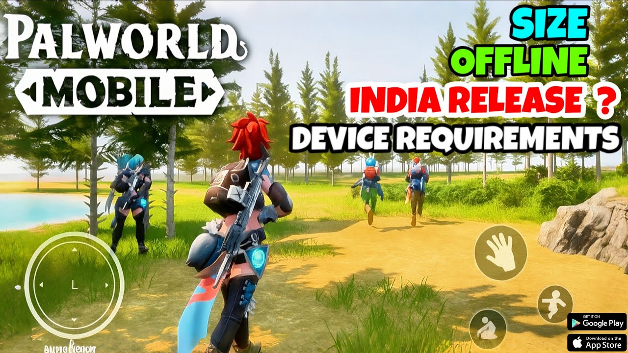 😱KRAFTON PALWORLD MOBILE🎉 INDIA RELEASE ? DEVICE REQUIREMENTS 💥 SIZE